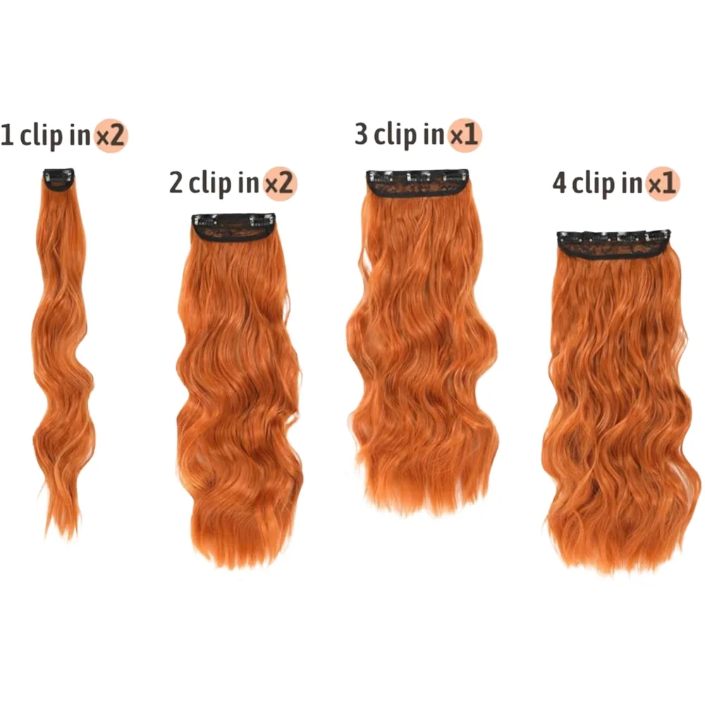 Amazon Fiery Red Hair Extensions